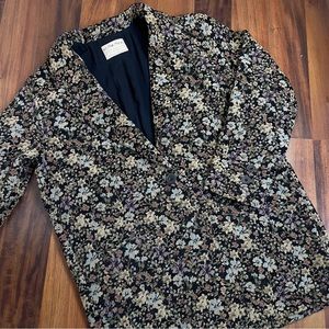 We The Free Floral Oversized Bella Blazer | Size: L